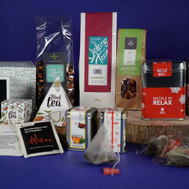 Tés de hierbas personalizados Producción de Infusiones de Té Personalizadas