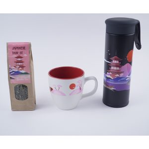 Kit - Taza + Tetera + Té Sencha