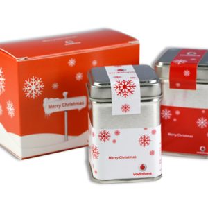 CAJA CON 2 LATAS DE 100 GR