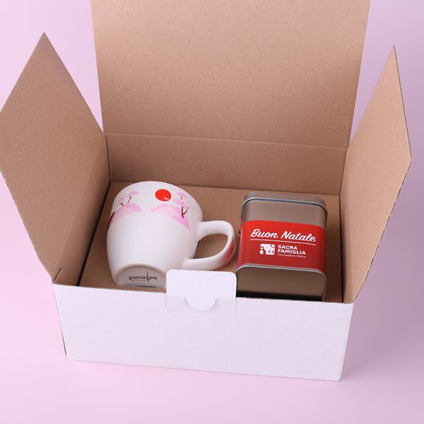 CAJA DE LATA DE 100 GR + TAZA PERSONALIZADA - Imagen 2