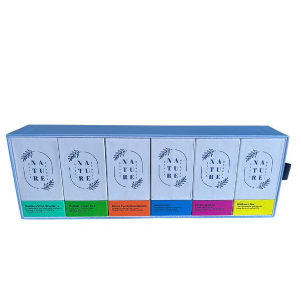 CAJA CON 6 CAJAS PEQUEÑAS