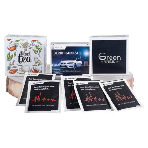 Set de 5 Bolsitas de Té Totalmente Personalizadas con Filtro de Algodón